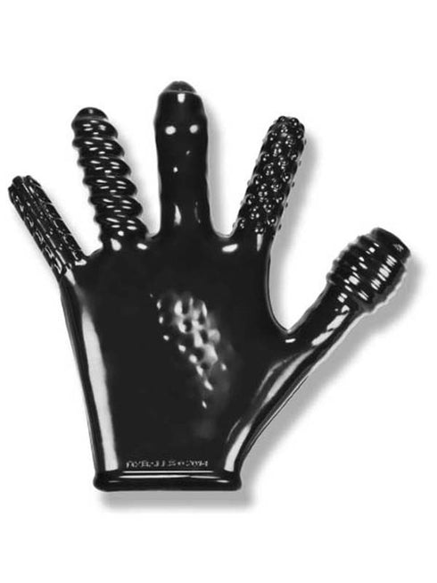 OXBALLS Finger Fuck Textured Glove Black